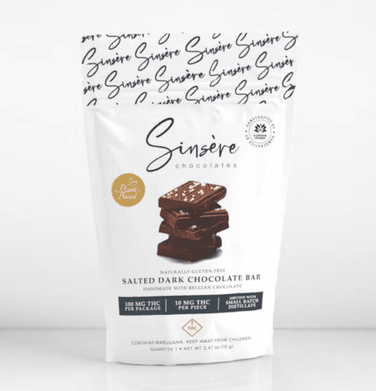 Salted Dark Chocolate | 100 Mg