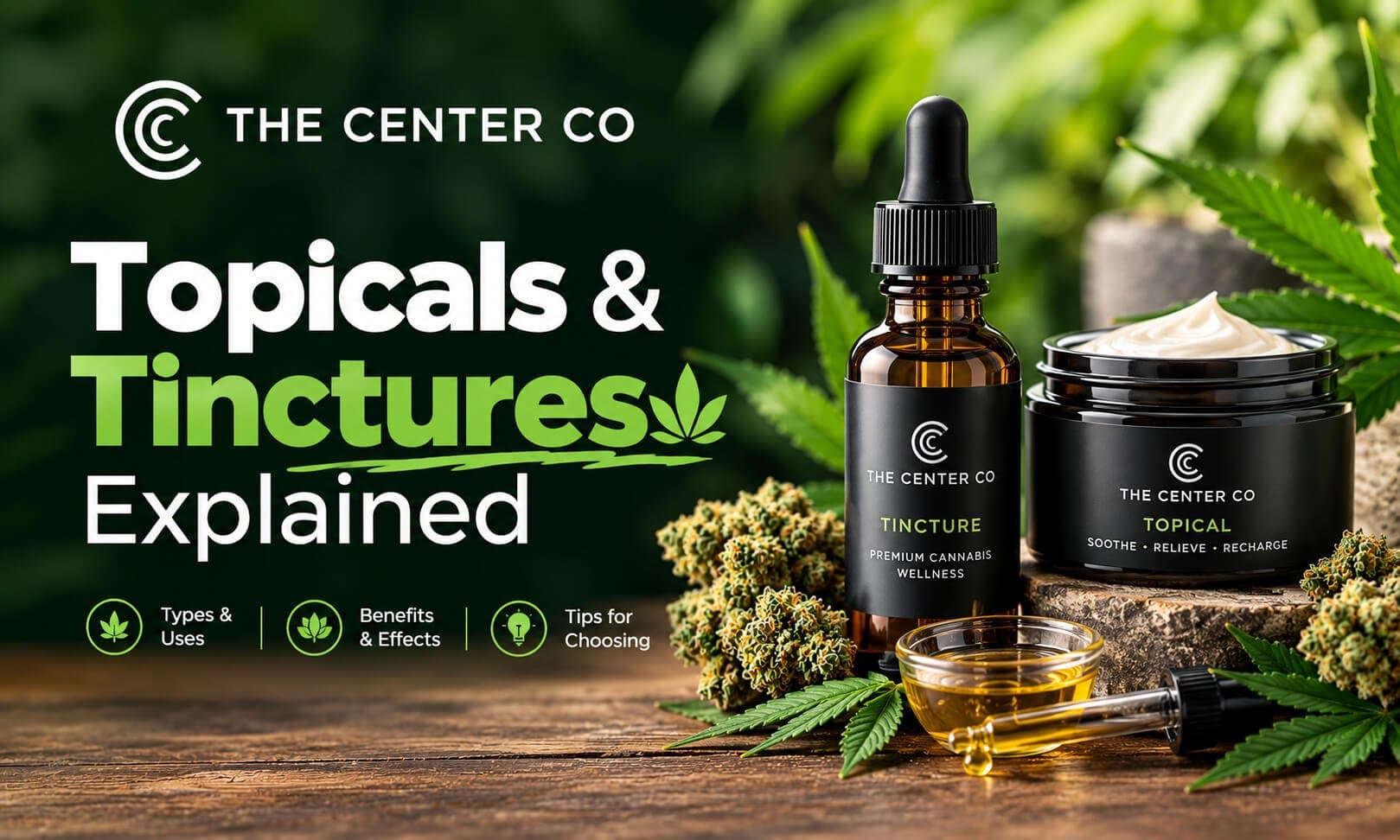 Topicals & Tinctures Explained